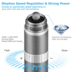 Dog Nail Grinder with Dust Collection