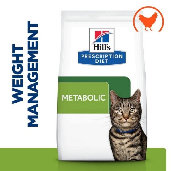 Hills Prescription Diet Metabolic Dry Food for Cats (Chicken) 1.5 Kg