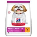 Hills Science Plan Mature Adult 7+ Small & Mini Dry Dog Food (Chicken) – 1.5 KG
