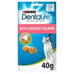 Purina Dentalife Dental Treats for Cats Flavor Salmon - 40g