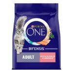 Purina One Adult Cat Food (Salmon & Whole Grains) 800g