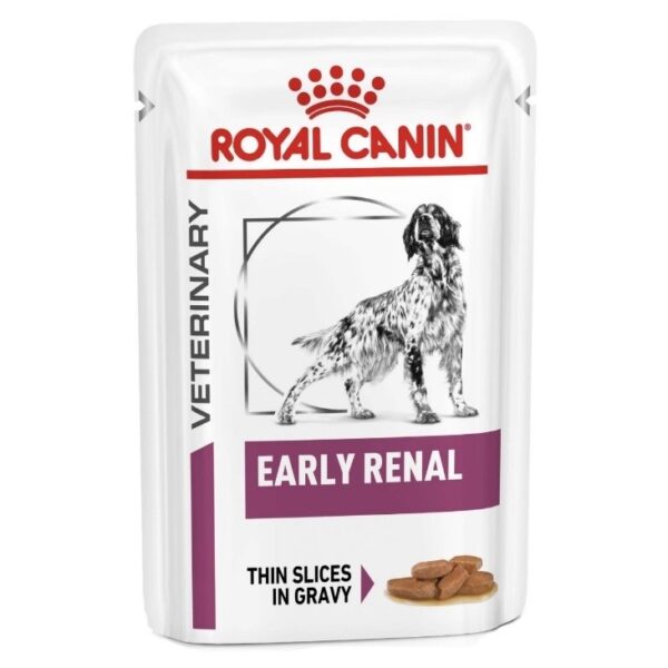 Royal Canin Early Renal Pouches for Dogs 12 x 100g Pouches