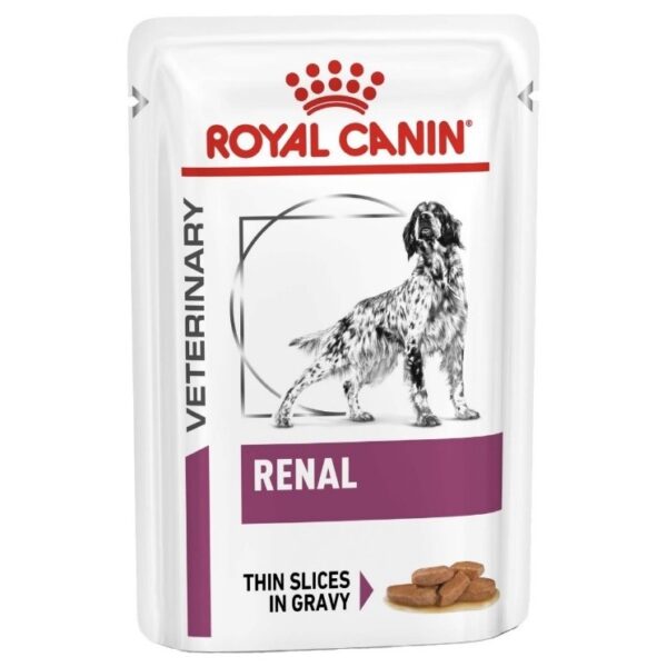 Royal Canin Renal Pouches for Dogs 12 x 100g Pouches