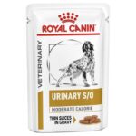 Royal Canin Urinary S/O Moderate Calorie Pouches for Dogs 12 x 100g Pouches